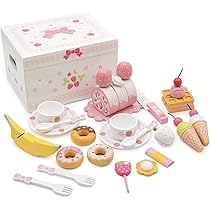 Amazon | マザーガーデン おままごと セット 木製 スウィート カフェ